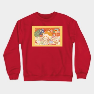 Artist Hard at Work Crewneck Sweatshirt